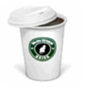 热咖啡系列图标绿色版 