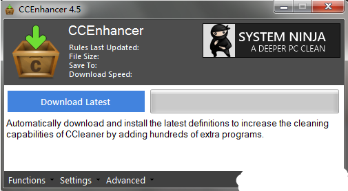 CCEnhancer电脑系统优化软件截图（1）