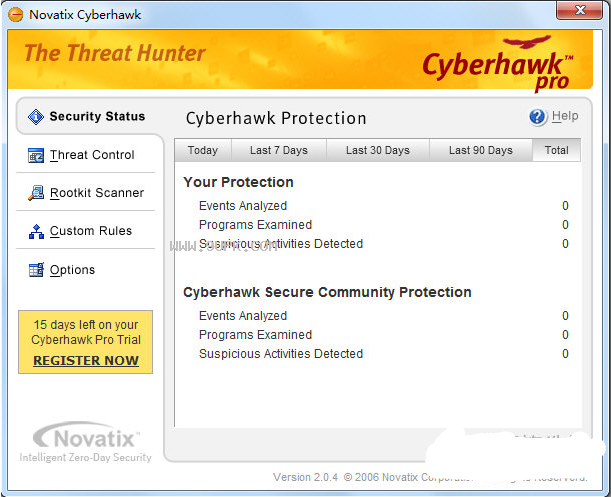 Cyberhawk(电脑安全保护工具)截图（1）