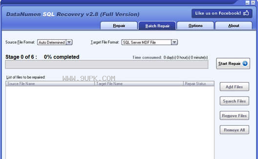 DataNumen SQL Recovery截图（1）