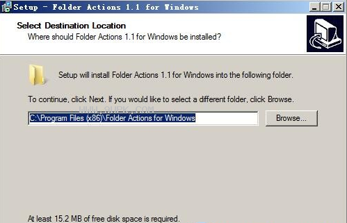 Folder Actions for Windows