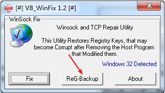 WinSockFix修复工具(支持Win7)