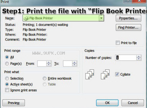 Boxoft Flipbook Printer