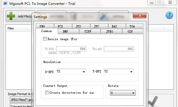 Mgosoft  PCL  To  Image  Converter