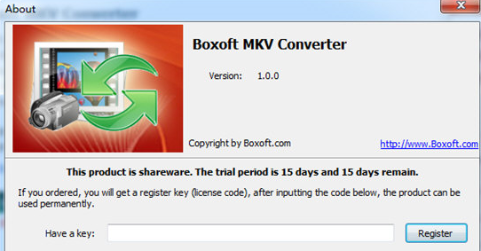 Boxoft MKV Converter