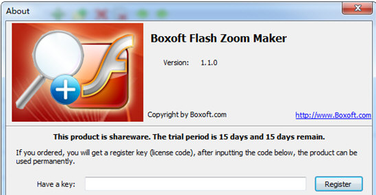 Boxoft  Flash  Zoom  Maker
