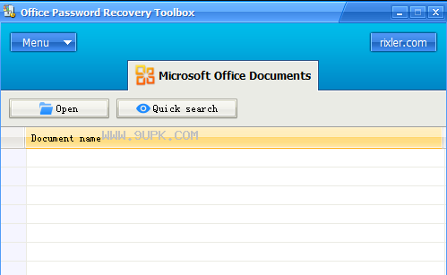 Office  Password  Recover  Toolbox