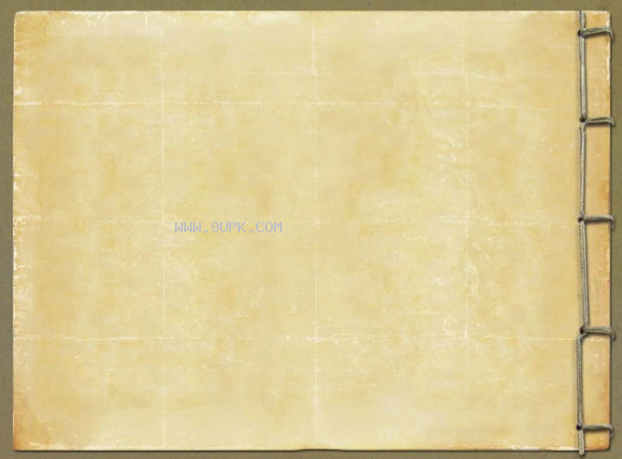 古典线装书纸张PPT背景图片下载截图（1）