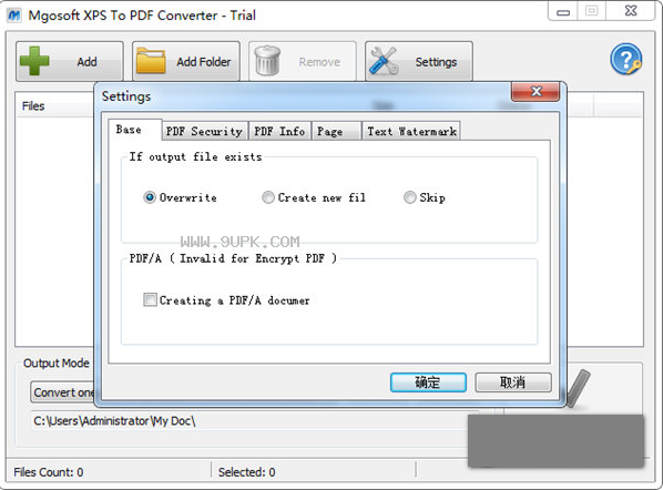 Mgosoft XPS To PDF Converter