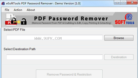 eSoftTools PDF Password Remover