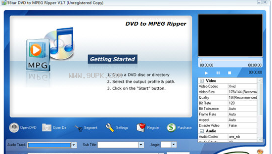 5Star DVD to MPEG Ripper