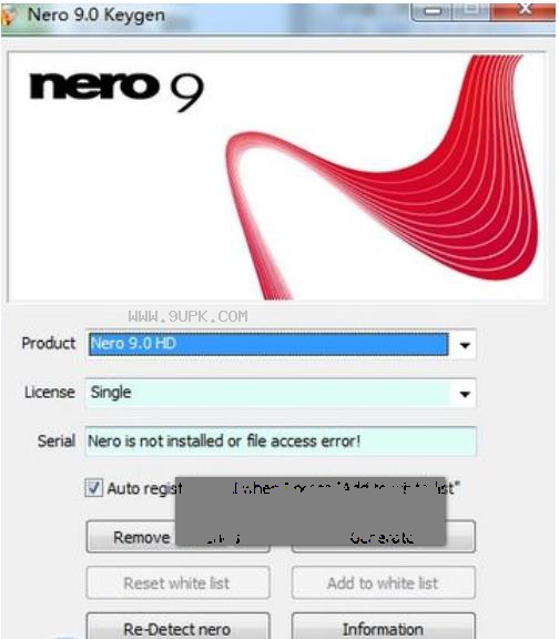 Nero9.0keygen注册机