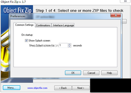 Object Fix Zip