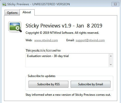 Sticky Previews
