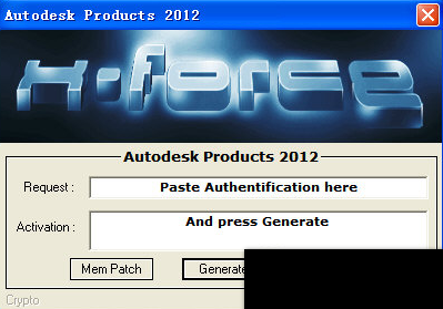 AutoCAD2012注册机