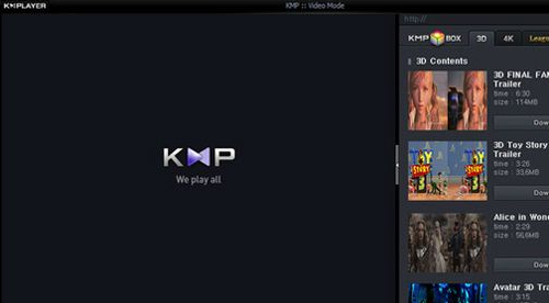 KMPlayer影音播放工具截图（1）