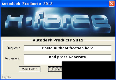 AutoCAD2012激活码生成器
