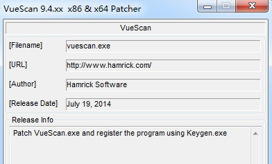 VueScan x32注册机