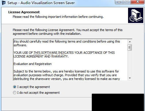 Audio Visualisation Screen Saver