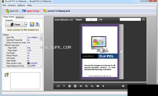 Boxoft PCL to Flipbook