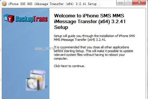 iPhone SMS MMS iMessage Transfer截图（2）
