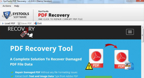 SysTools PDF Recovery截图（2）