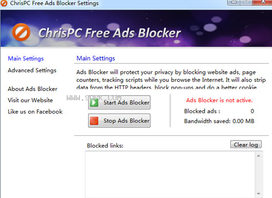 ChrisPC Free Ads Blocker截图（1）