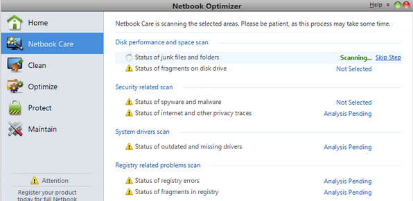 Netbook Optimizer截图（2）