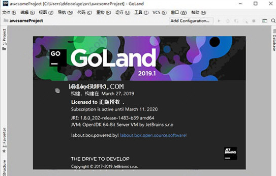JetBrains GoLand注册机