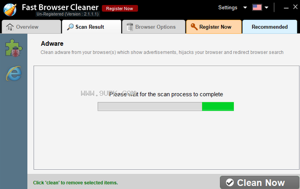 Fast Browser Cleaner截图（1）