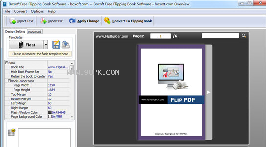 Boxoft Free Flipping Book Software