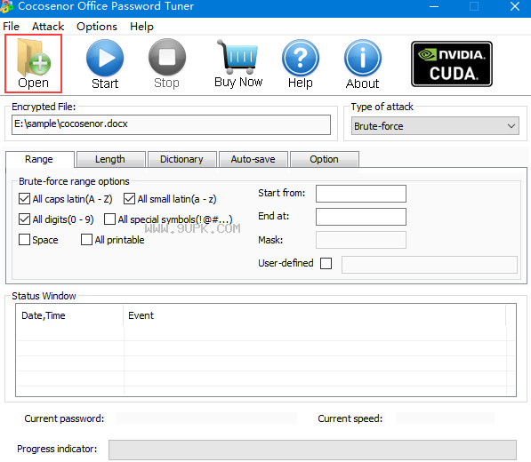 Cocosenor Office Password Tuner截图（1）