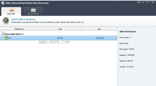 iLike External Hard Drive Data Recovery截图（1）
