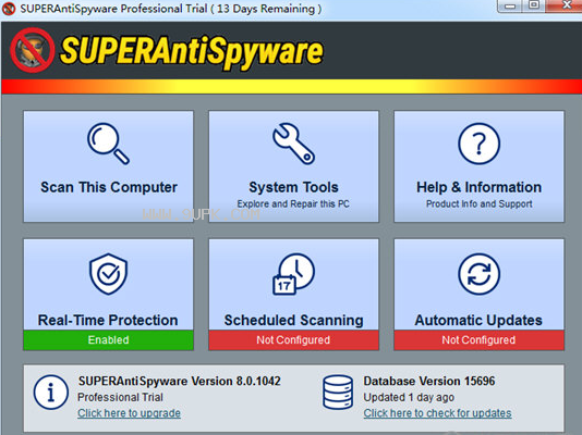 SUPERAntiSpyware Pro Edition