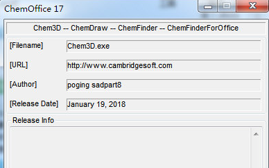 ChemOffice2010注册机工具