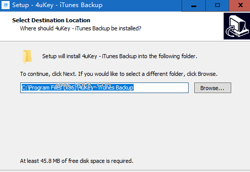Tenorshare 4uKey iTunes Backup截图（1）