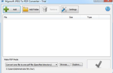 Mgosoft JPEG To PDF Converter