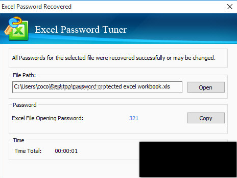 Cocosenor Excel Password Tuner截图（1）