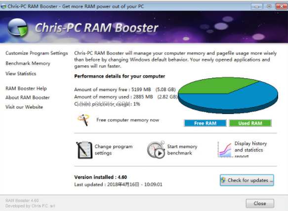 Chris-PC RAM Booster截图（1）