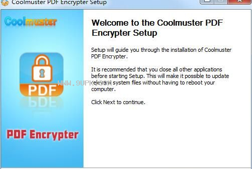 Coolmuster PDF Encrypter截图（1）