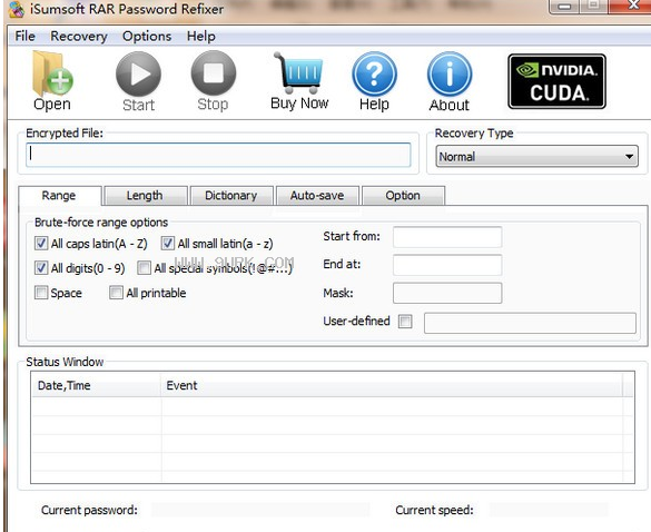 iSumsoft RAR Password Refixer截图（1）