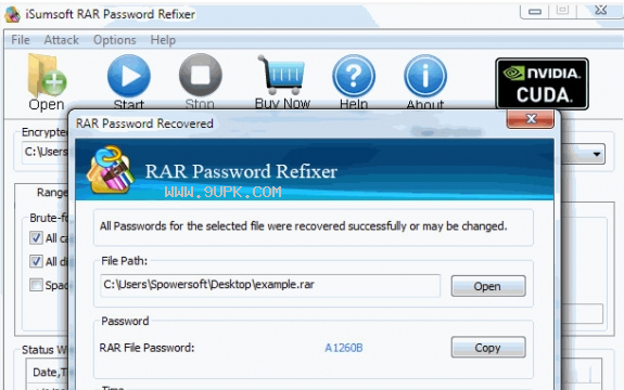 iSumsoft RAR Password Refixer