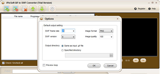 iPixSoft GIF to SWF Converter截图（2）