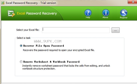 Top Excel Password Recovery截图（1）