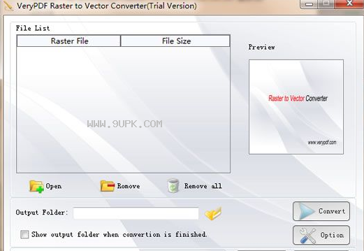eryPDF Raster to Vector Converter截图（1）