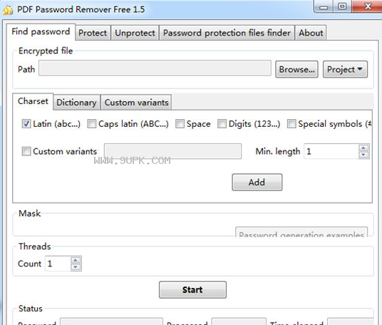 PDF Password Remover Free截图（1）