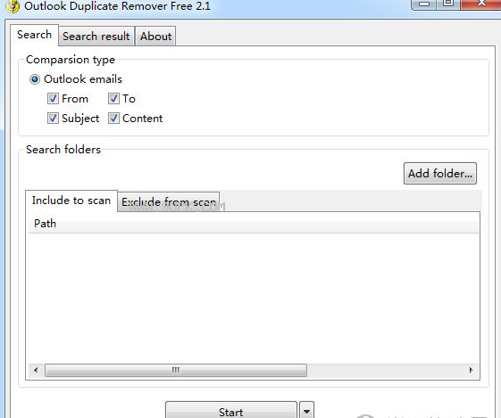 Outlook Duplicate Remover Free