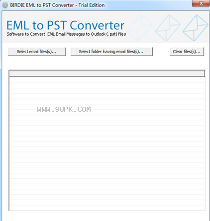BIRDIE EML to PST Converter截图（1）