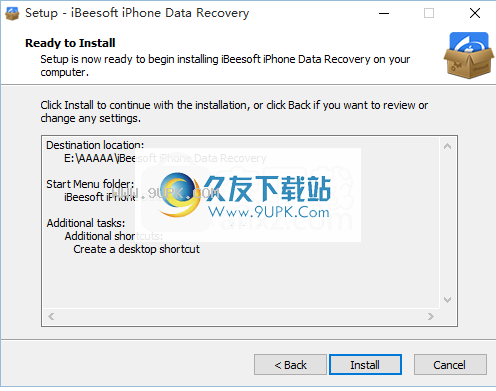 iBeesoft iPhone Data Recovery