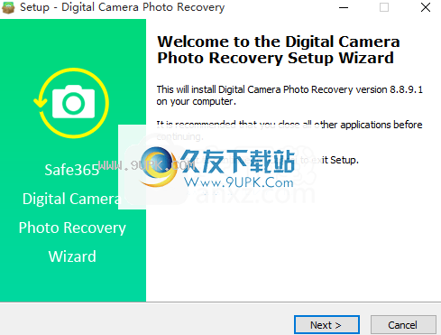 Digital Camera Photo Recovery Wizard